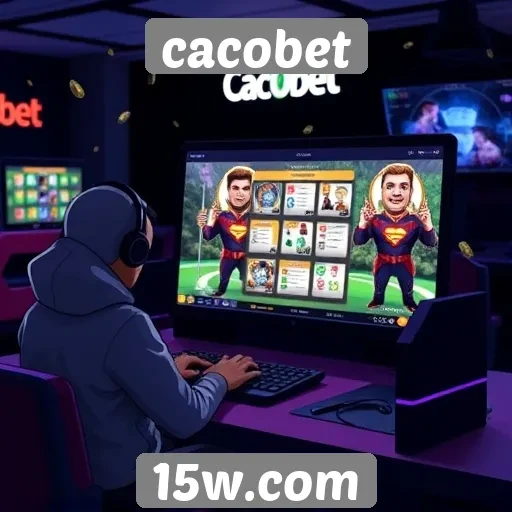 Experiência do usuário no site da Cacobet